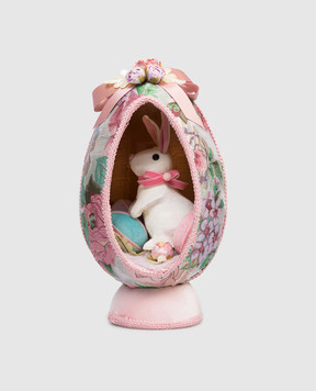 EDG Пасхальное декоративное яйцо с кроликом 8101493A999