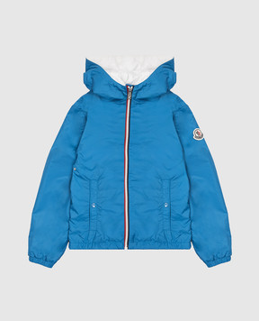 Moncler ENFANT Детская синяя куртка L19541A0008653A5E