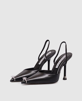 Alexander Wang Чорні шкіряні слінгбеки AKILITA 30326P006