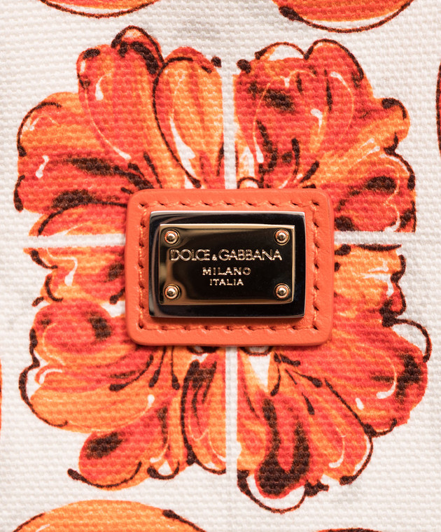 Dolce&Gabbana Детская сумка-тоут в брендовый принт EB0273A7131 изображение 4