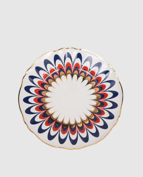 Bitossi Home Обеденная фарфоровая тарелка Flora ABR01001