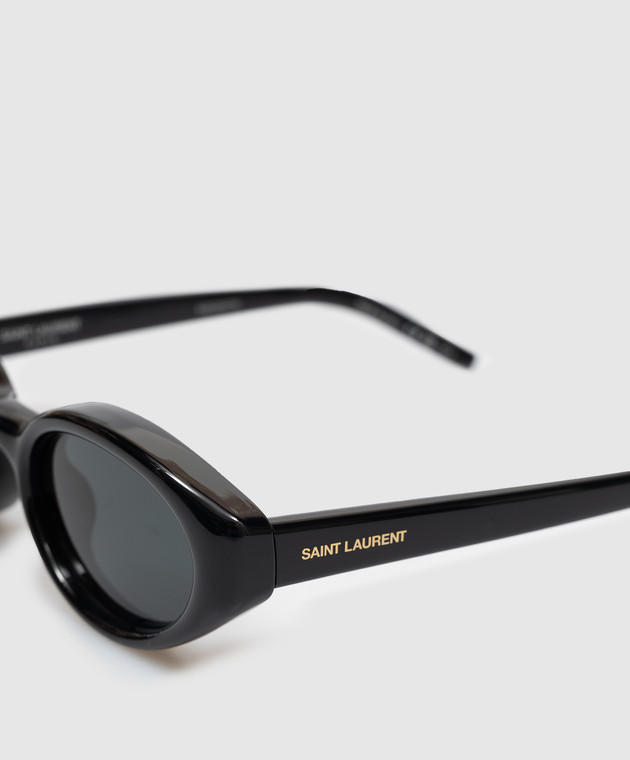Saint Laurent Черные очки PLUMP A003CYY9958 изображение 4