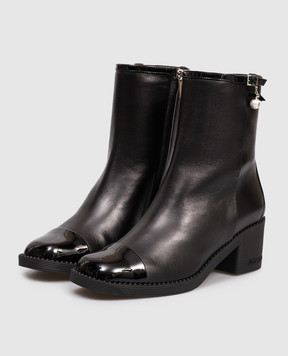 Jimmy Choo Черные кожаные ботильоны Adry ADRYAB60RMQ