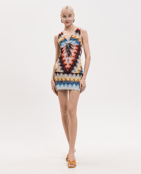 Missoni Спідниця міні у візерунок DS26SH1UBR015J