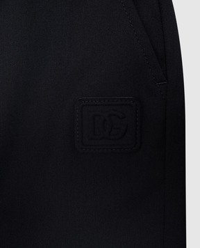 Dolce&Gabbana Детские синие брюки с шерстью L45P52FUZEM6