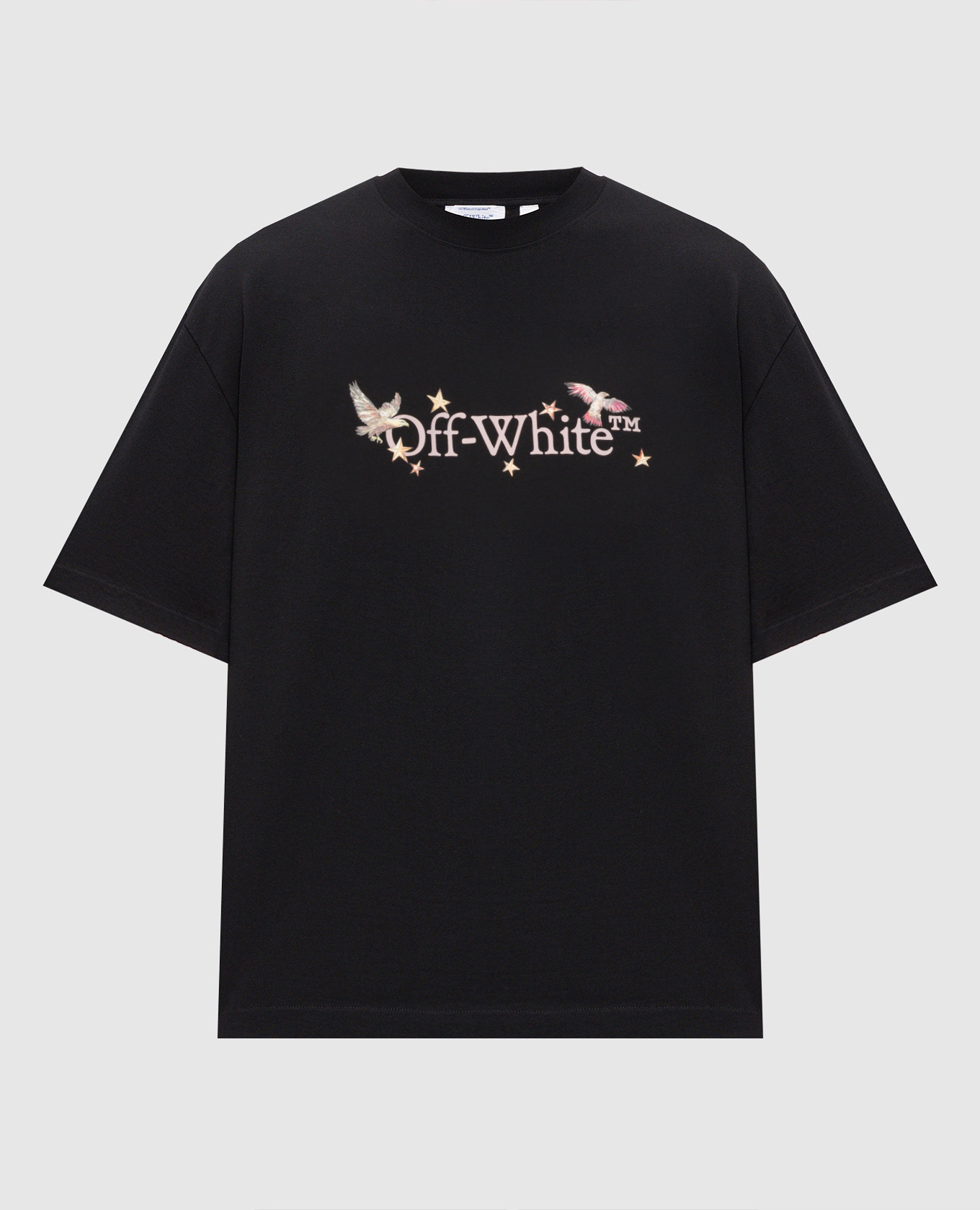 Черная футболка с принтом Dream Arrow