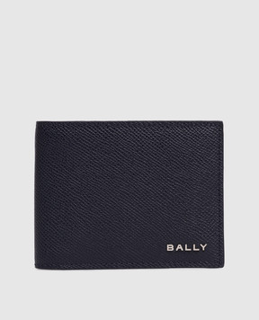 Bally Синє портмоне з фактурним логотипом MLW08JVT574