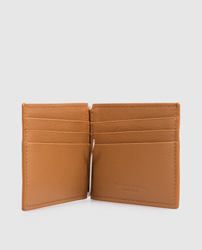 Brunello Cucinelli Коричневе портмоне з нубуку MWSKBU440