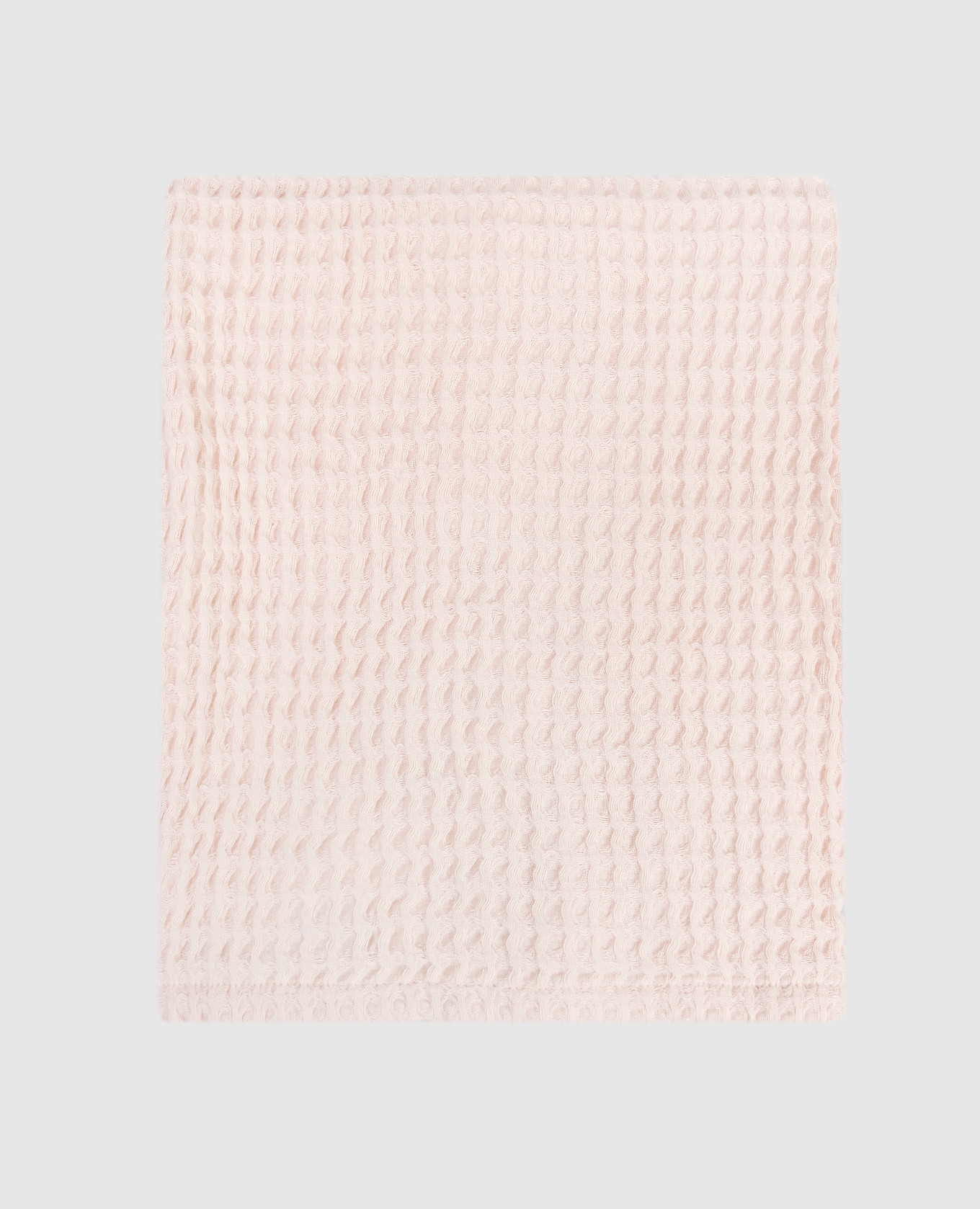 Розовое полотенце Waffle