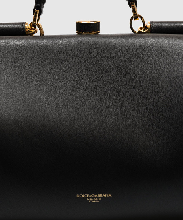 Dolce&Gabbana Черная кожаная сумка Grandma BB7992BF984 изображение 4