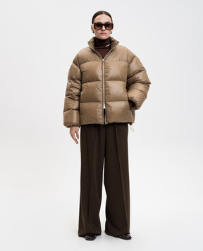 Jil Sander Пуховик кольору хакі J40AF0184J70007