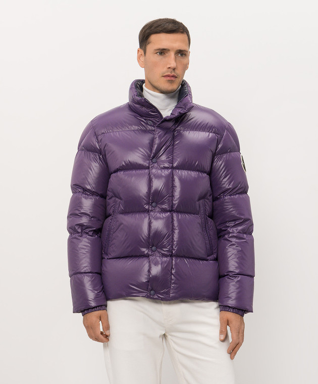 Moncler Фіолетовий пуховик Bendola L20911A00196596XE зображення 3