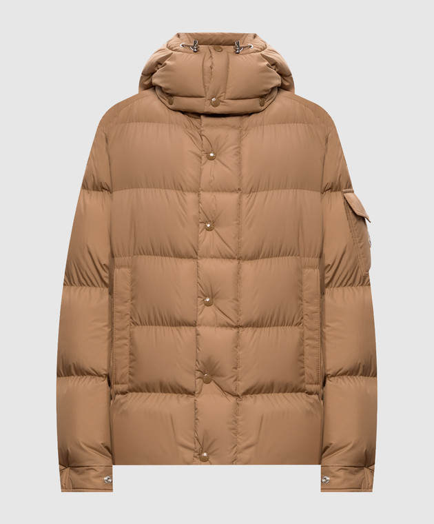 Moncler Бежевий пуховик Maya 70 L20931A0016254A81