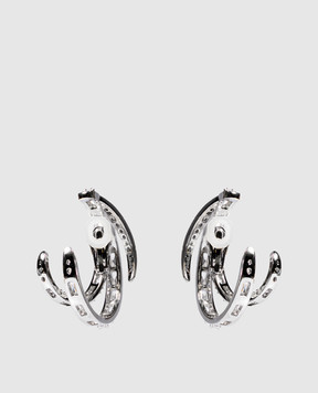 Swarovski Серебряные серьги-клипсы Vienna 5756046