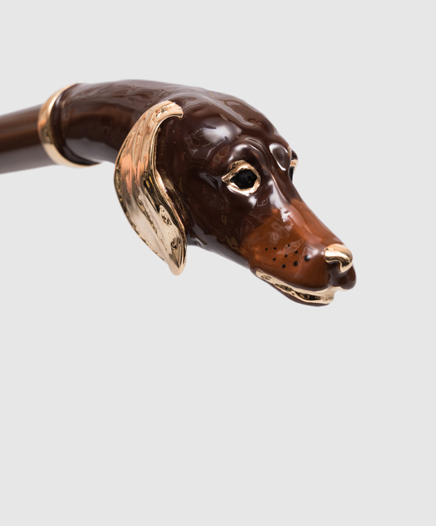 Pasotti Коричневый рожок для обуви Dachshund PFPEXXK84 изображение 2