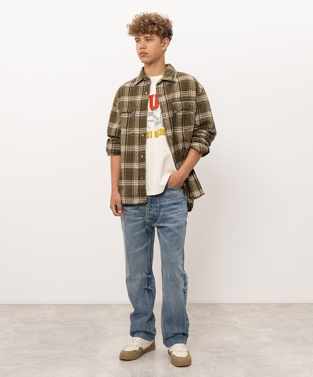 Rhude Блакитні джинси 90s RHFW26DP03012 зображення 2