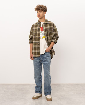 Rhude Блакитні джинси 90s RHFW26DP03012
