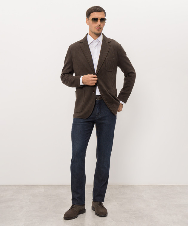 Stefano Ricci Синие джинсы M8T63B1091T4964 изображение 2