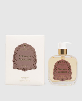 Santa Maria Novella Гель для душу Tabacco Toscano в скляній ємності з дозатором 250 мл 32312021