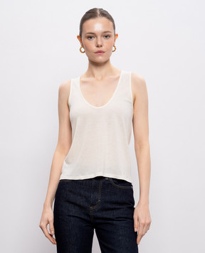 Loulou de Saison Майка ALBIA кольору айворі ALBIALDS