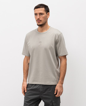 C.P. Company Metropolis Сіра футболка з логотипом LTS018A006370W