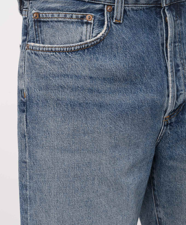 AGOLDE Сині джинсові шорти Anson A6761371 зображення 5