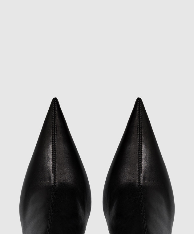 Balenciaga Чорні шкіряні ботильйони Avenue 853387WB1S1 зображення 4