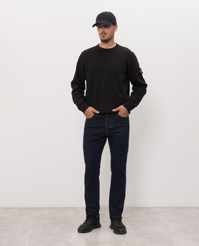 Stone Island Черный джемпер L2S156100017S0472