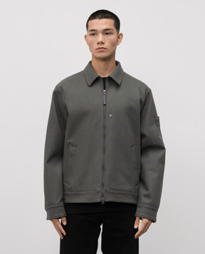 Stone Island Серая куртка с шерстью K2S151200027S0F18