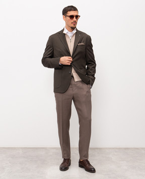 Peserico Бежевый кардиган R59469F149108M