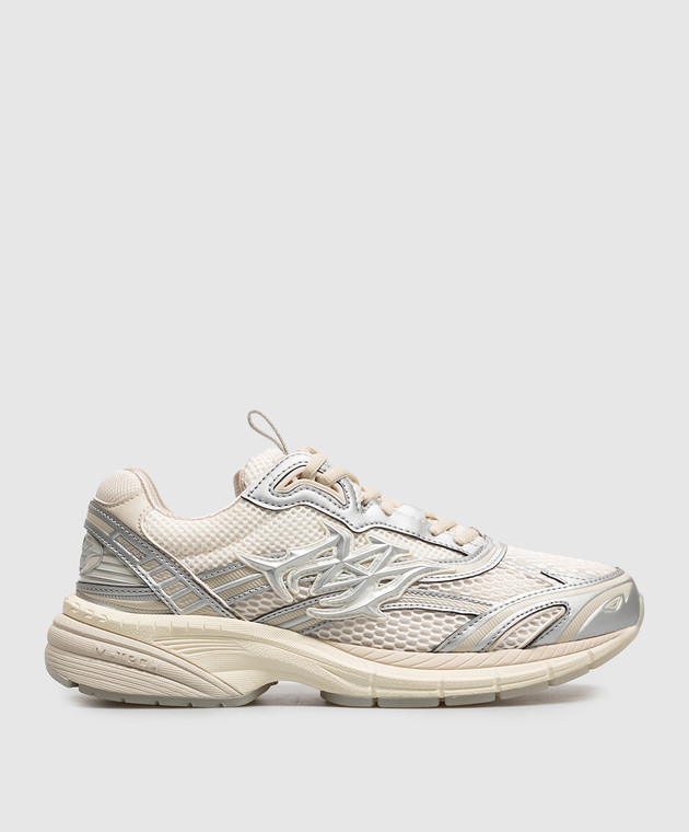 AMIRI Кроссовки M-tech цвета айвори AW426SN009