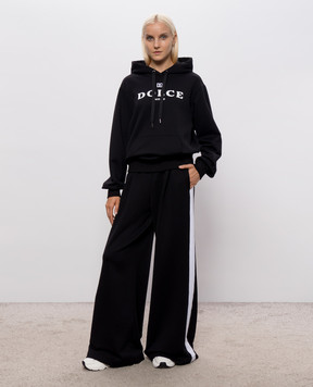 Dolce&Gabbana Черные худи с принтом логотипа F9U75ZHU7P4
