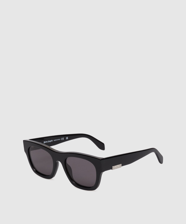 Palm Angels Чорні сонцезахисні окуляри Clifton PA1037100753 зображення 3