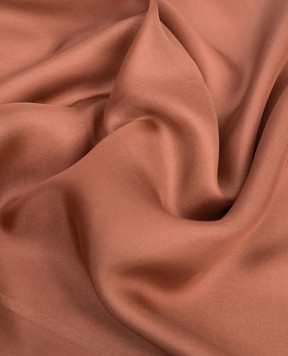 Saint Laurent Теракотова хустка із шовку з візерунком Cassandre 8599153Y039