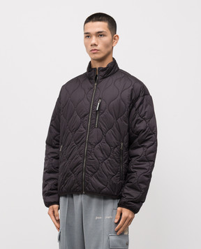 Palm Angels Чорна куртка з логотипом PMEJ00AF25FAB001