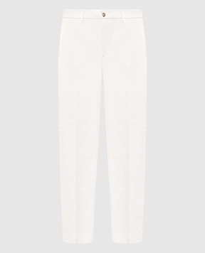 Peserico Белые брюки с логотипом R54725T2300800