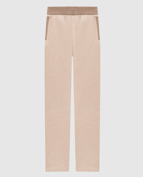 Bertolo Cashmere Бежеві спортивні штани 902013002294