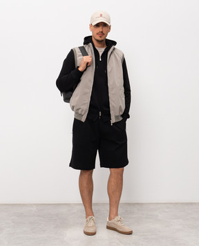 Brunello Cucinelli Чорні шорти MM8313242G