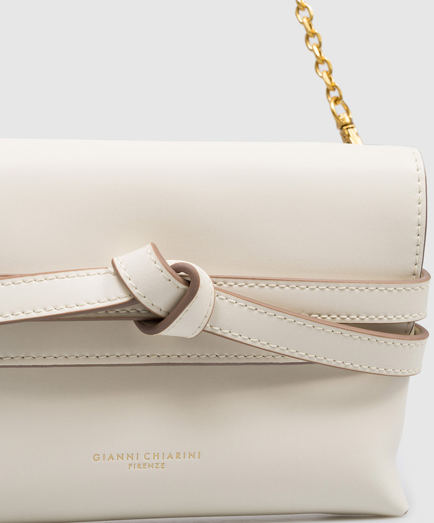 Gianni Chiarini Шкіряний клатч Belty кольору айворі BS12145COMMLSR зображення 5
