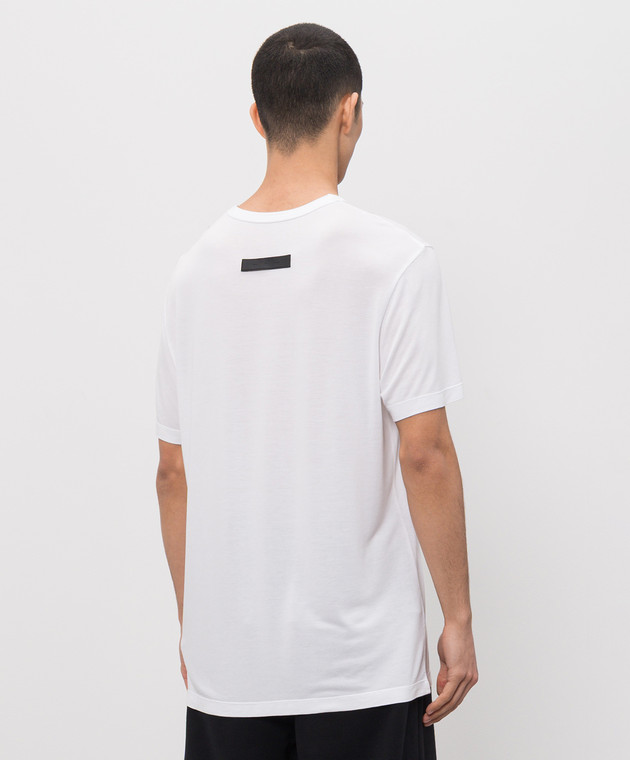 Heliot Emil Біла футболка MANE M09158 зображення 4