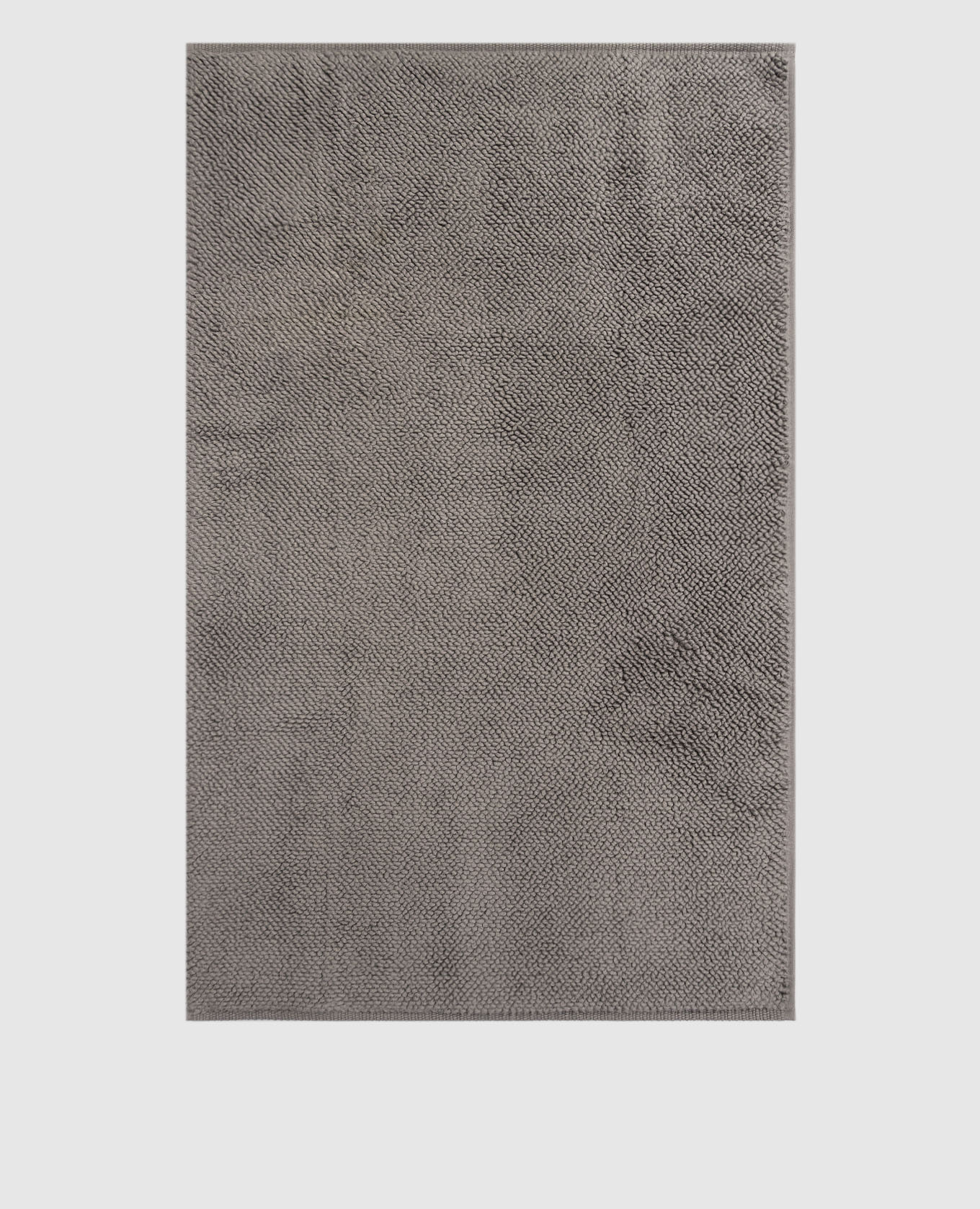 Серый коврик для ванной комнаты Pera Woven