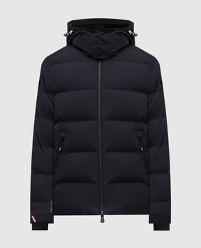 Moncler Grenoble Синий горнолыжный пуховик Мongetech K20971A0004353066