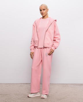 Sporty & Rich Розовая футболка Yankees Arch TO1191818695PL151