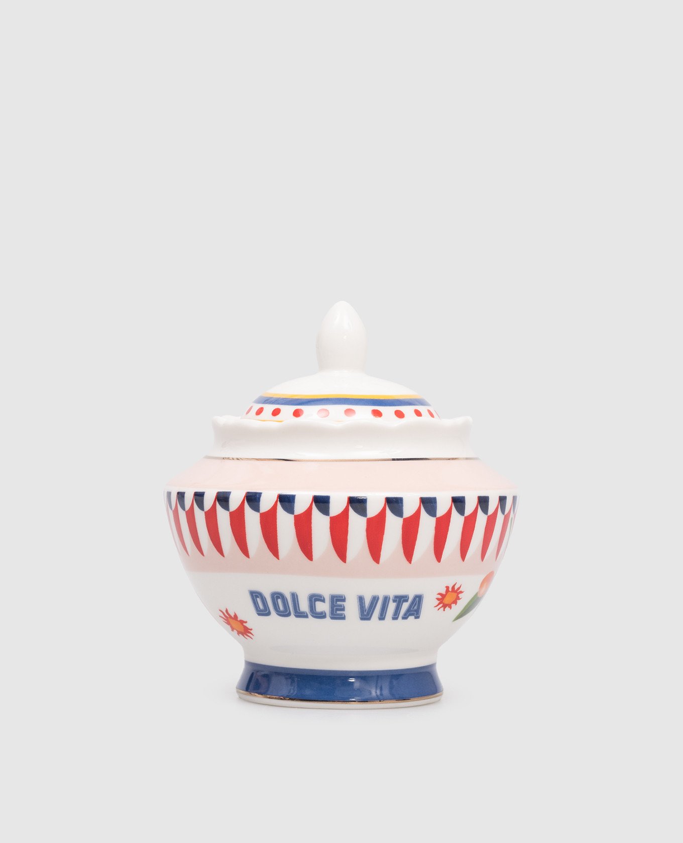 

Белая фарфоровая сахарница Dolce Vita, Разноцветный, Посуда