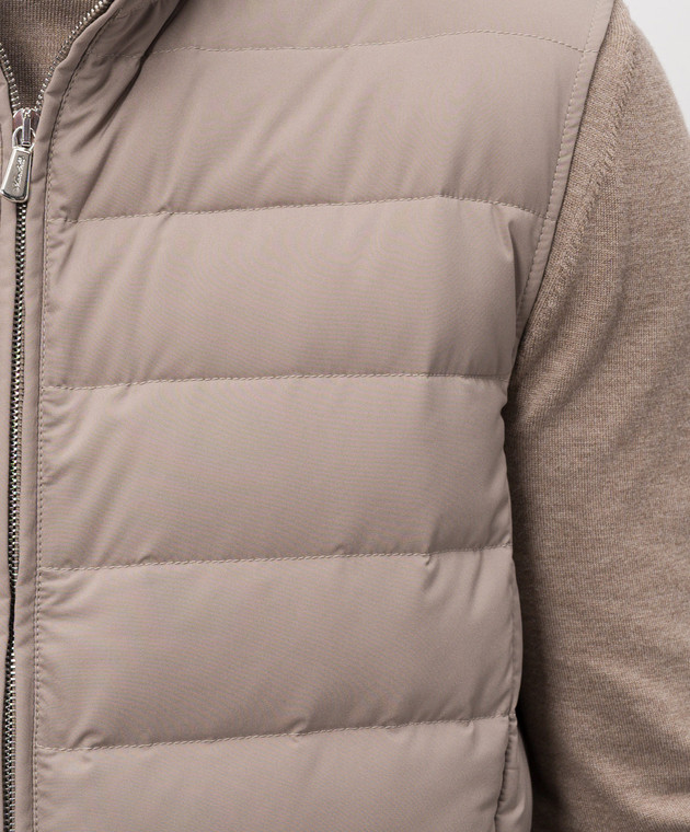 Enrico Mandelli Бежевий пуховий жилет 3T570A519V зображення 5