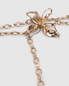 Twinset Золотистий пояс-ланцюжок 261TA4201