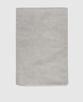 MooRER Сіра хустка з шовком MURRAYFCS