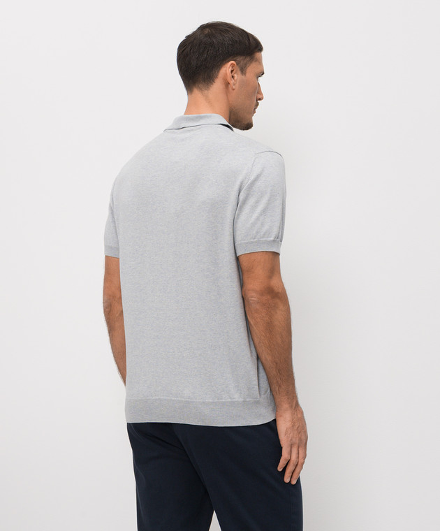 Woolrich Блакитне поло CFWOKN0363MRUF0787 зображення 4