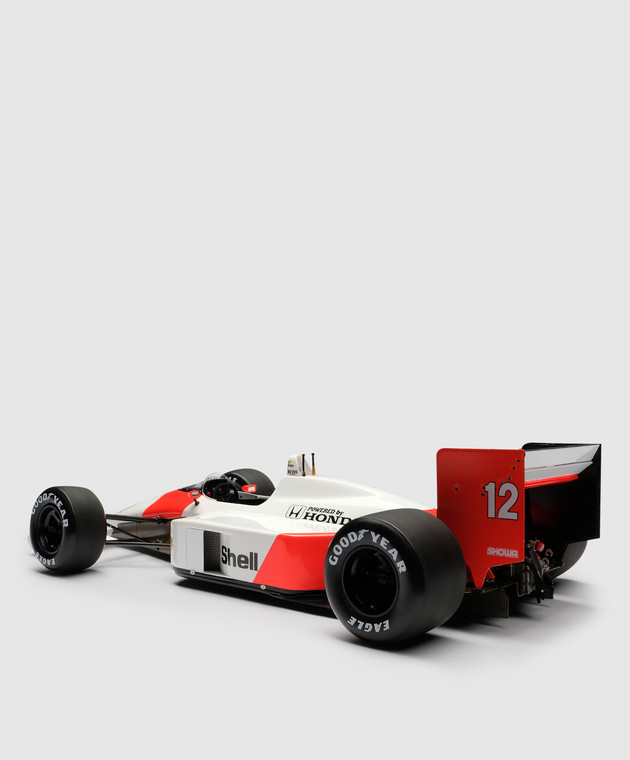 Amalgam Белый сувенир в форме автомобиля McLaren Honda MP4/4 M5990 изображение 2