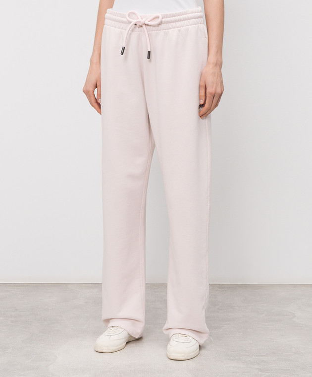 Off-White Рожеві спортивні штани 44MCH05AS26F005 зображення 3